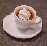 Dollhouse Miniature Cup Of Cocoa